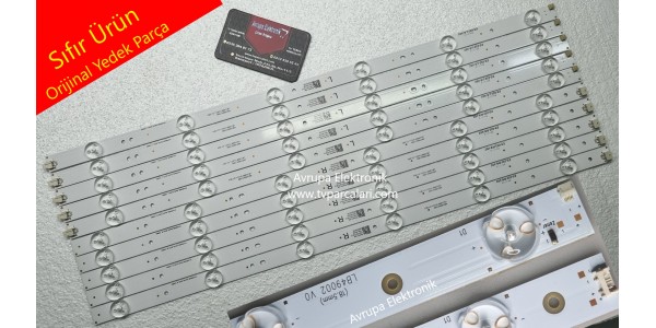 AXEN AX049LD7001-AFM, LB49002 V0, 49D1000/C1000, LB-C490F13-E2-L-G1-LD1-SİChuan, Led bar, Tv panel ledleri